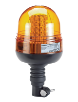 Draper12/24V LED Magnetic Base Beacon - 400 Lumens
