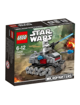 Lego Star Wars Clone Turbo Tank Handleiding