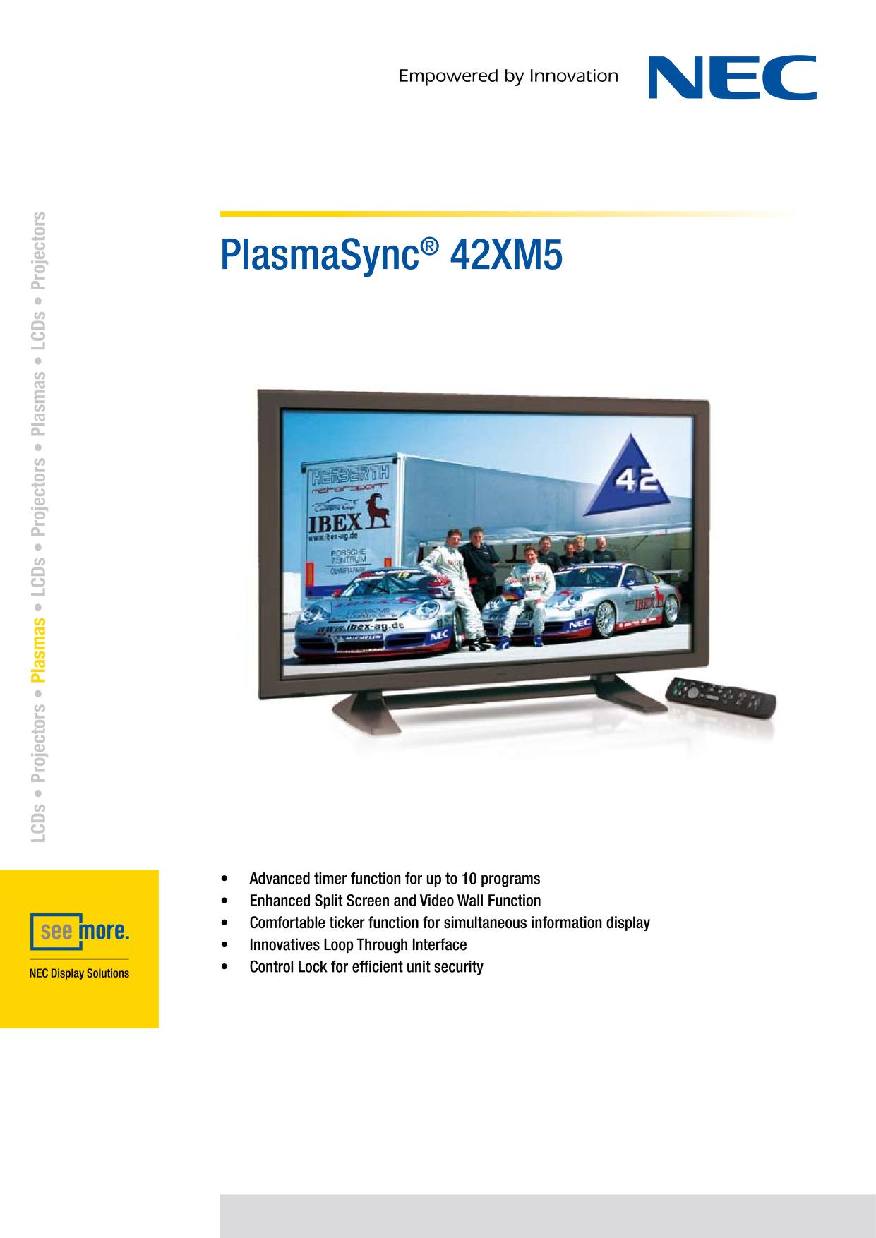 PlasmaSync® 50XM6
