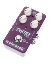 TC Electronic VORTEX FLANGER Quick start guide