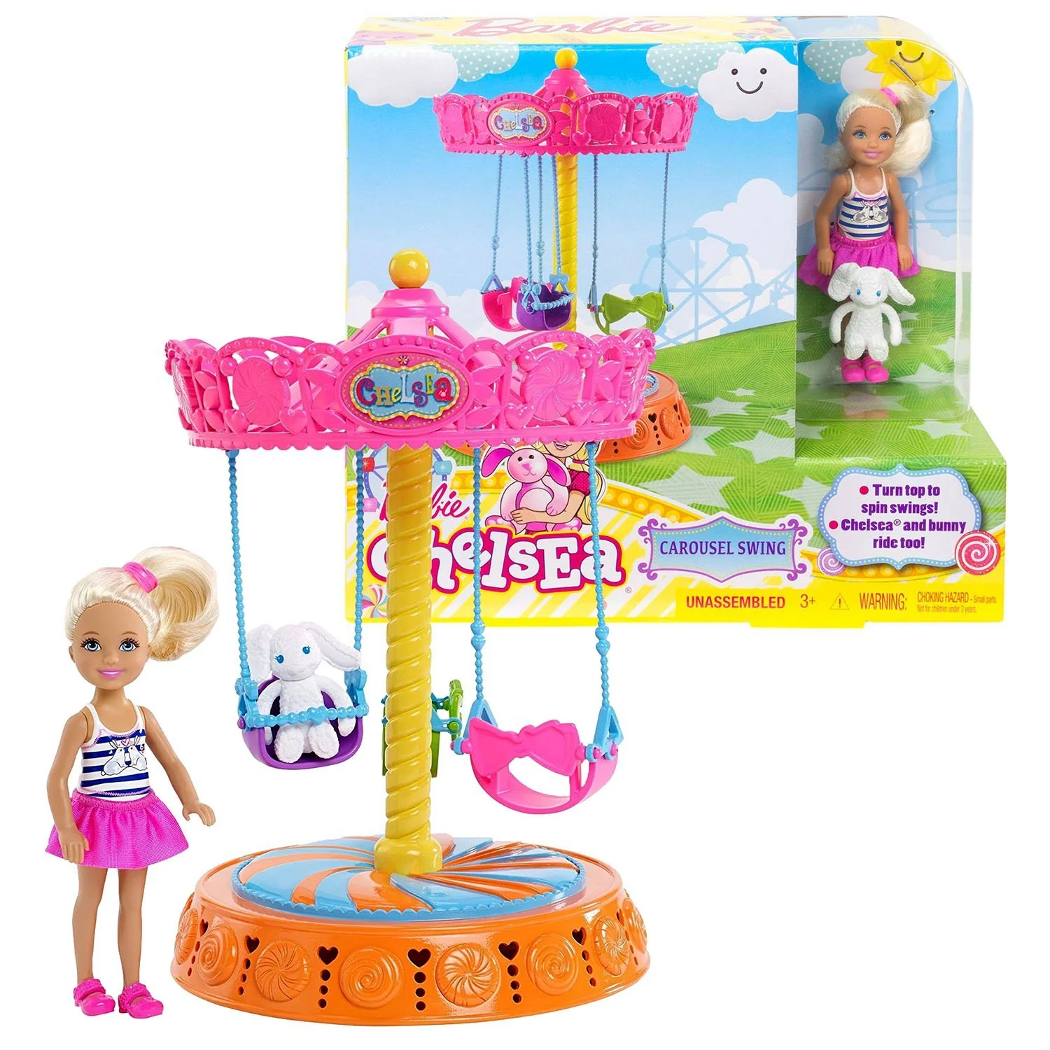 Barbie Chelsea Carousel Swing