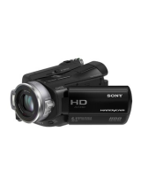 Sony HDR-SR8E Bruksanvisning