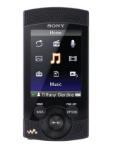 Sony NWZ-S545 Manual de usuario
