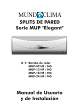 mundoclimaSeries MUP-HG “System MultiSplit Wall type”