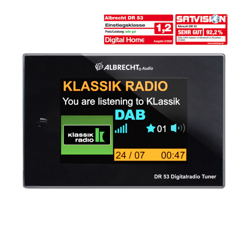 DR 53 DAB+/UKW/Digitalradio-Tuner