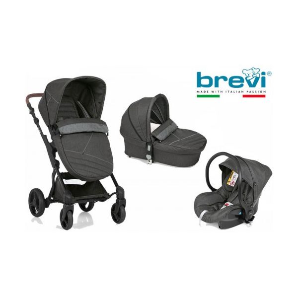 Presto City with soft space-saving carrycot